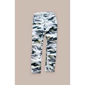 Indigo Thread Co Camouflage Stretch Denim Jeans Women 0